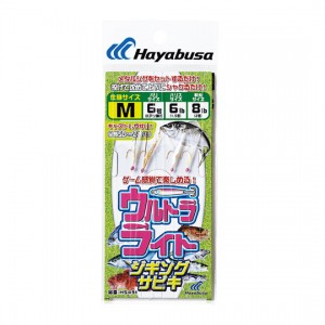 Hayabusa　 Embank Ultra Light Jigging Sabiki 2 hooks 2 sets