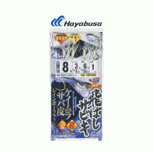 Hayabusa HS358 Skip Sabiki Keimura mackerel skin rainbow flasher