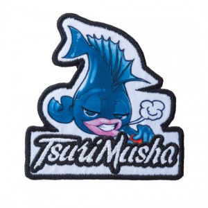 釣武者　グレたグレ　Jr.ワッペン　TsuriMusha　 patch