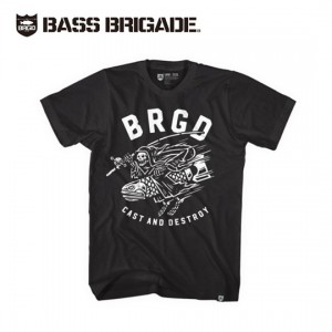 バスブリゲード　CAST＆DESTROY REAPER TEE　BASS BRIGADE