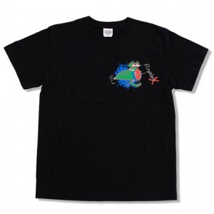 Angler X Snail popper short-sleeved T