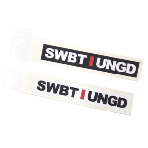 Swimbait Underground Unstacked Initial Sticker 4in