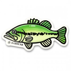 B-Ground Freshwater Fish Sticker 110mm