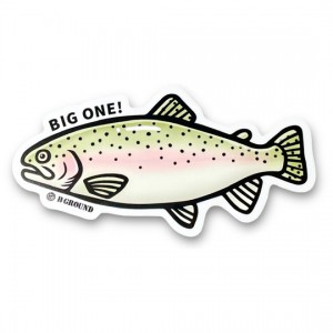 B-Ground Freshwater Fish Sticker 120mm