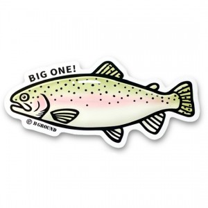 B-Ground Freshwater Fish Sticker 150mm