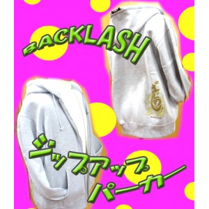 BACKLASH/バックラッシュオリジナル　フロントジップアップパーカー