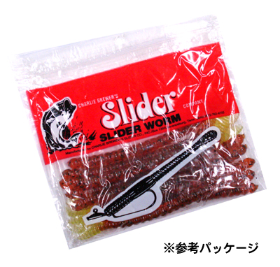 Slider/スライダー SLIDER WORM/スライダーワーム 4inch - 【バス