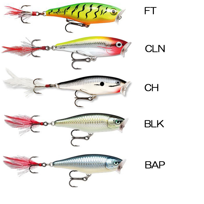 全11色】ラパラ スキッター ポップ フローティング SP7 RAPALA -  【バス・トラウト・ソルトのルアーフィッシング通販ショップ】BackLash／バックラッシュ｜Japanese fishing  tackle｜ルアー/釣具通販