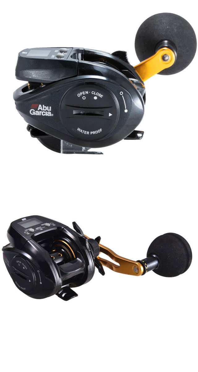 Abu Garcia MAX DLC with digital line counter Power handle model - 【Bass  Trout Salt lure fishing web order shop】BackLash｜Japanese fishing tackle｜