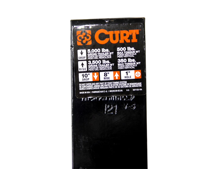 カート ヒッチメンバー用クラス3 ボールマウント【curt-45110】 CURT