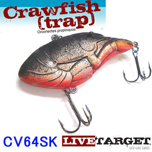 Live Target ライブターゲット クロウフィッシュ Trap Cv64sk バス ソルトのルアーフィッシング通販ショップ Backlash バックラッシュ Japanese Fishing Tackle ルアー 釣具通販