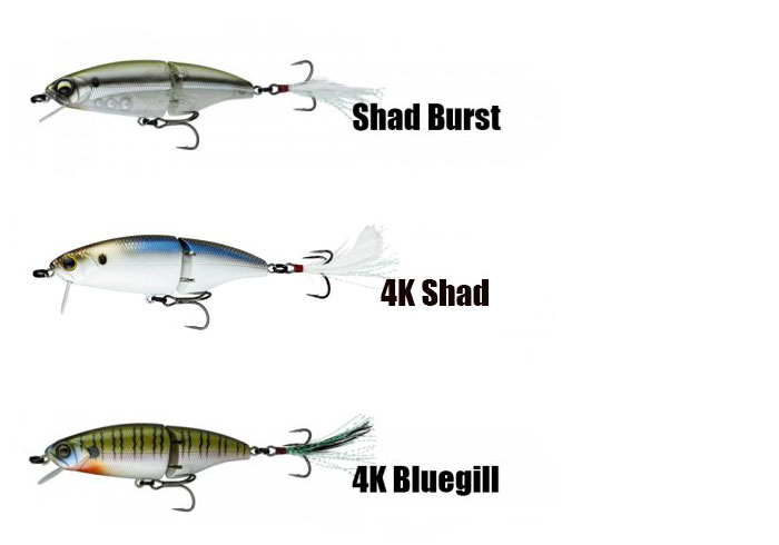 6th Sense Fishing Hybrid D3 SwimCrank, Shad Burst