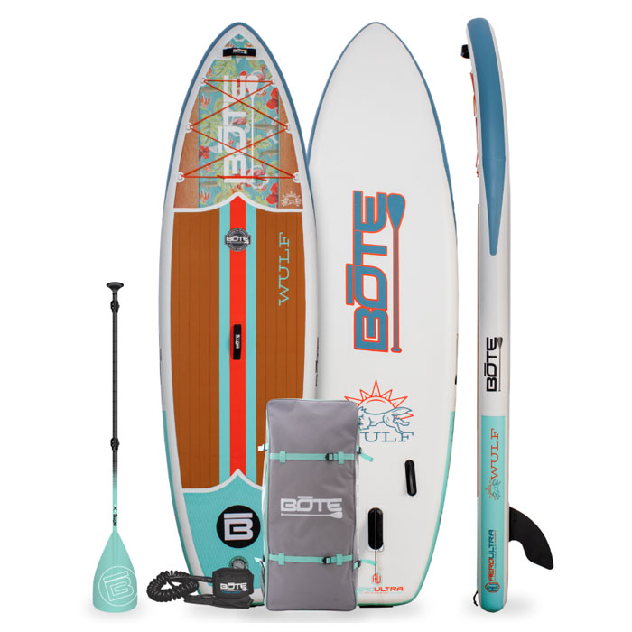 Bote 10.4ft Wolf Aero Inflatable Paddle Board - 【Bass & salt lure ...