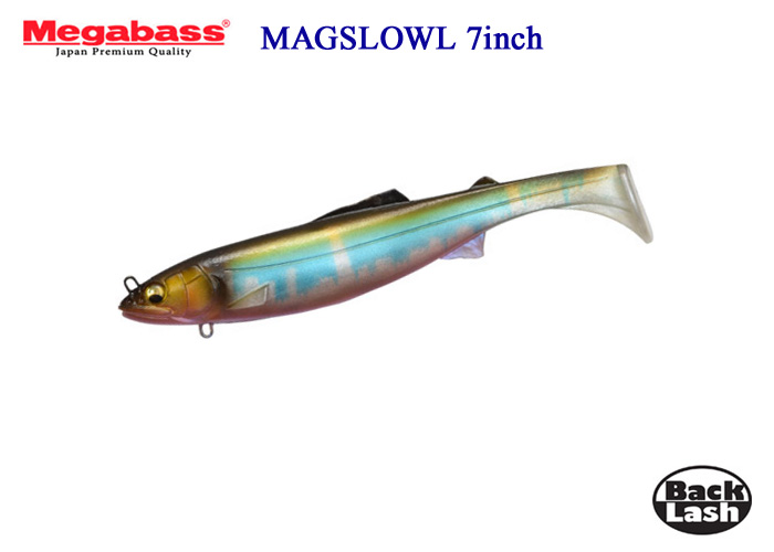 メガバス マグスロール 7インチ Megabass Magslowl 7inch バス ソルトのルアーフィッシング通販ショップ Backlash バックラッシュ Japanese Fishing Tackle ルアー 釣具通販