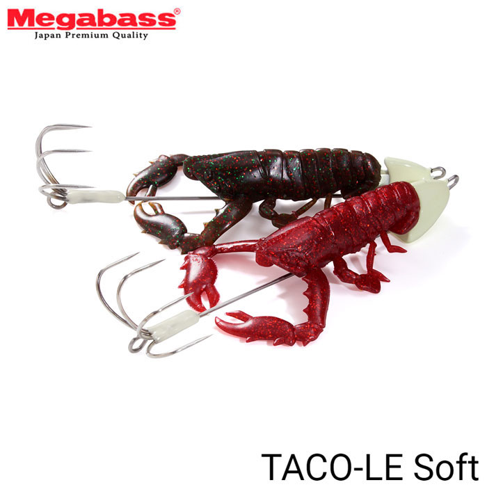 ポイント10倍】メガバス タコーレソフト 28g 2色セット Megabass TACO