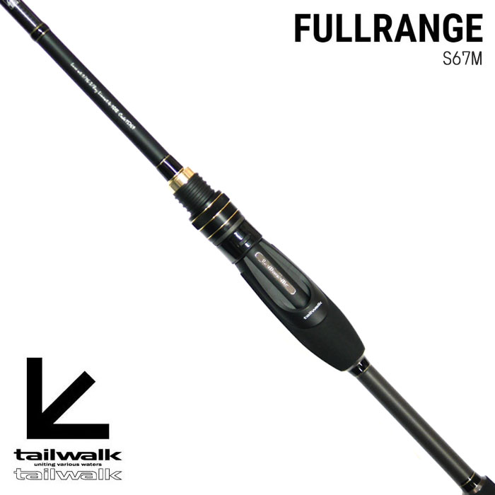 Tailwalk 22 FULLRANGE C67M+/SL Baitcasting Rod for Bass