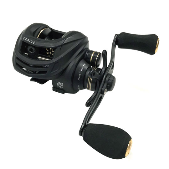 alpha tackle CRAZEE BAIT CASTING REEL BC FW150 - 【Bass