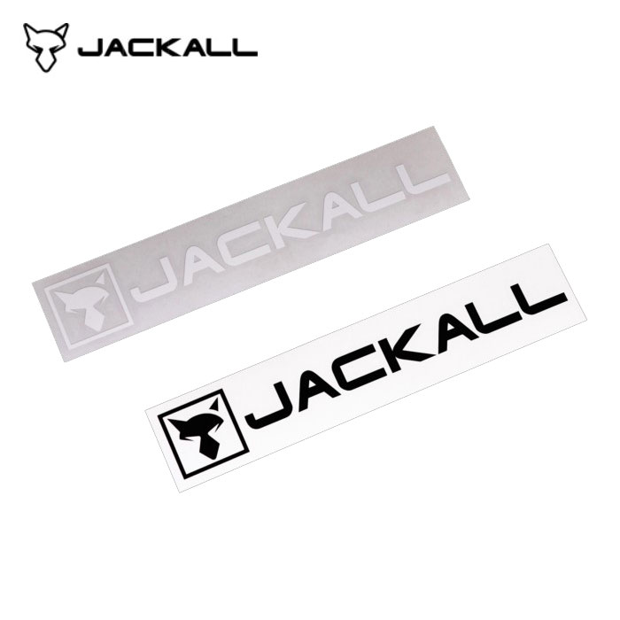 ジャッカル カッティングステッカー 長方形 Mサイズ JACKALL - 【バス