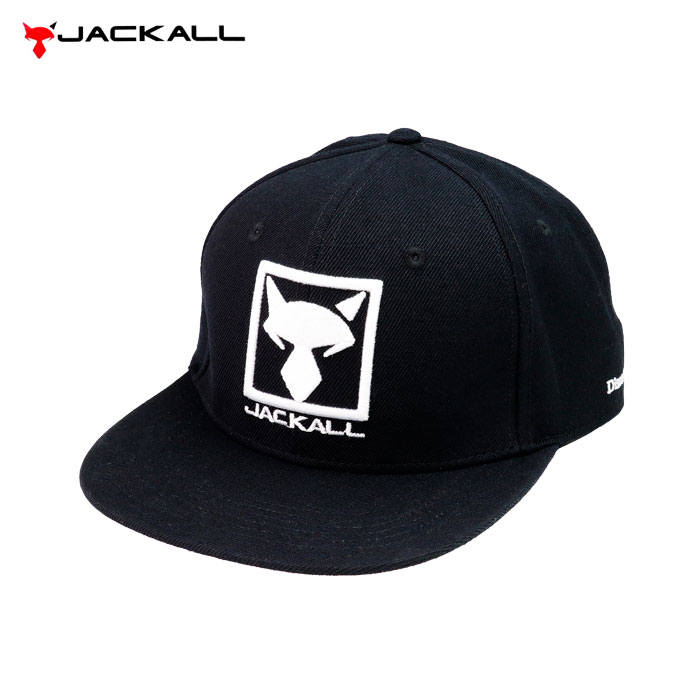 ジャッカル スクエアロゴフラットキャップ JACKALL SQUARE LOGO FLAT