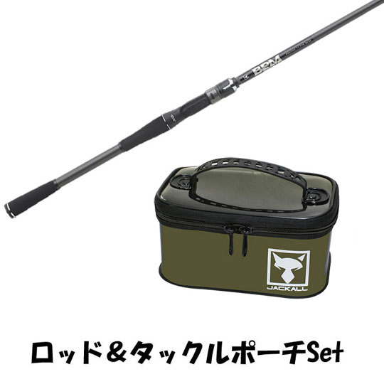 Rod & Tackle Pouch S Set] Jackal 21 BPM B1-S73M + Tackle Pouch S - 【Bass  Trout Salt lure fishing web order shop】BackLash｜Japanese fishing tackle｜