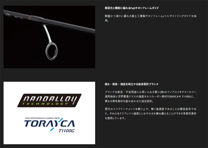 ジャッカル ティモン Tコネクションエリア TCA-S61ML JACKALL - 【バス