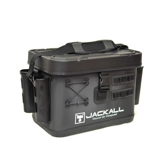 Jackall tackle container R M size with rod holder - 【Bass Trout Salt lure  fishing web order shop】BackLash｜Japanese fishing tackle｜