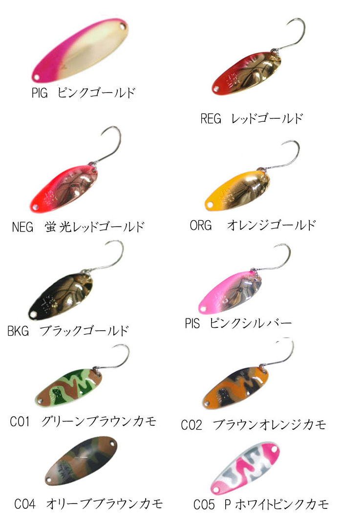 ウォーターランド ディープカッパー セレクトカラー 3.5g WaterLand Deep Cupper select color【1】 -  【バス＆ソルトのルアーフィッシング通販ショップ】BackLash／バックラッシュ｜Japanese fishing tackle｜ルアー/釣具通販