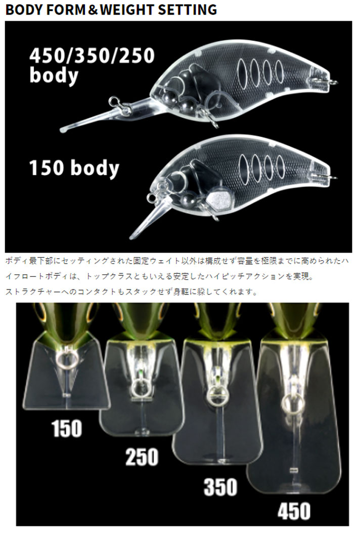 デプス コリガンマグナム 450 deps KORRIGAN MAGNUM - 【バス＆ソルト