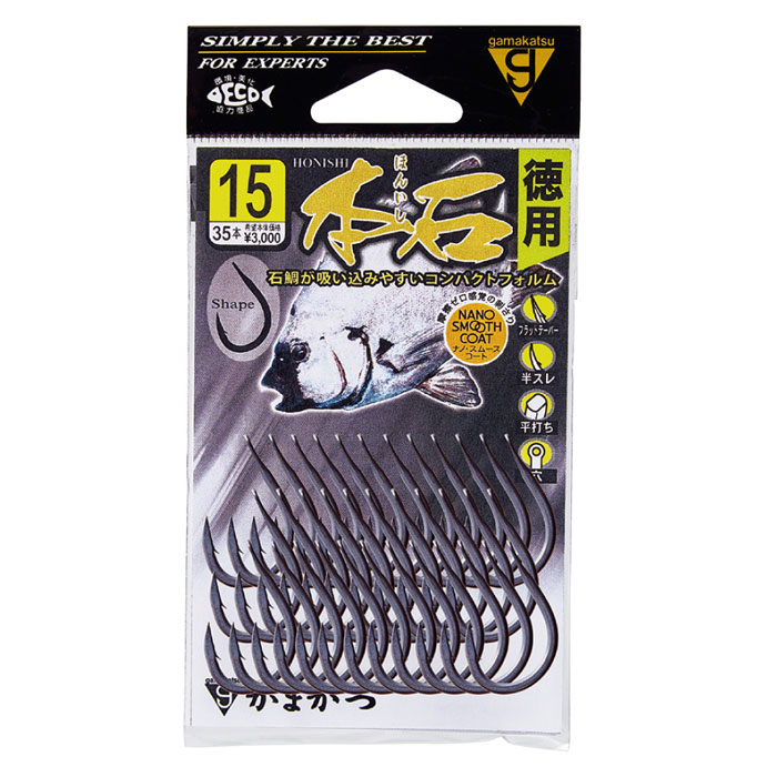 Gamakatsu Honseki Economical Value - 【Bass Trout Salt lure fishing web  order shop】BackLash｜Japanese fishing tackle｜