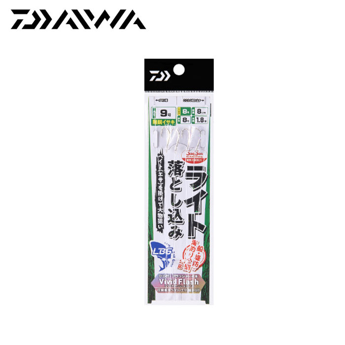 ダイワ 落とし込み仕掛けライト LBG から針+フラッシャー4本 DAIWA -  【バス・トラウト・ソルトのルアーフィッシング通販ショップ】BackLash／バックラッシュ｜Japanese fishing  tackle｜ルアー/釣具通販