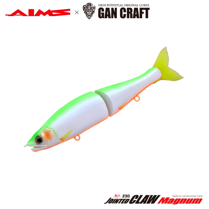 Gancraft Jointed Claw Magnum Ams Bespoke Color Salt Custom Bass