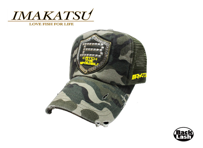 イマカツ ブロックデザインキャップ IK-013 IMAKATSU BLOCK DESIGN CAP