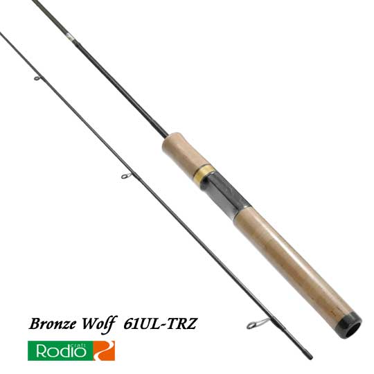 ロデオクラフトロッド　ブロンズウルフ61UL-TRZアウトドア・釣り・旅行用品