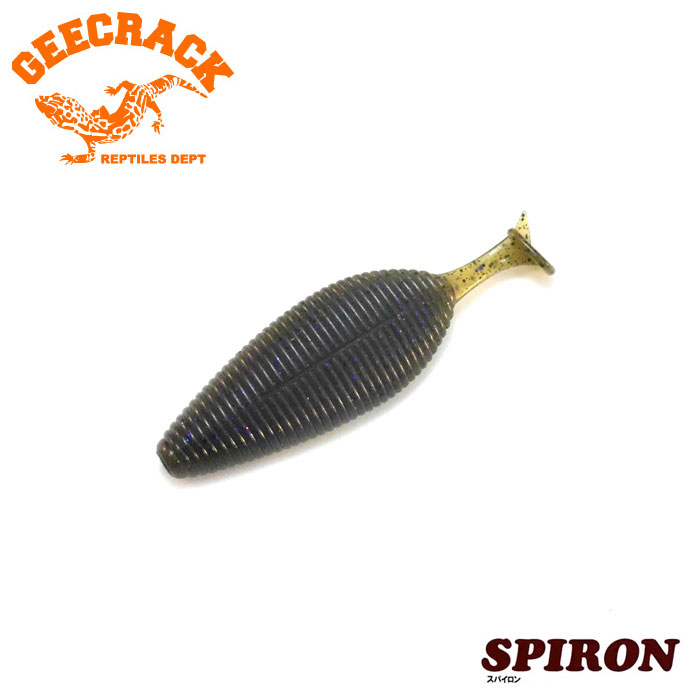 GEECRACK SPIRON SAF Material 2.8inch [1] - 【Bass Trout Salt lure fishing  web order shop】BackLash｜Japanese fishing tackle｜