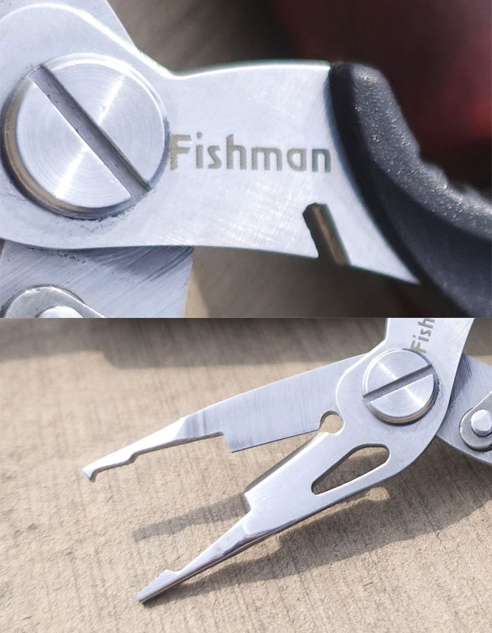 Fishman mini pliers extra small (black) - 【Bass Trout Salt lure