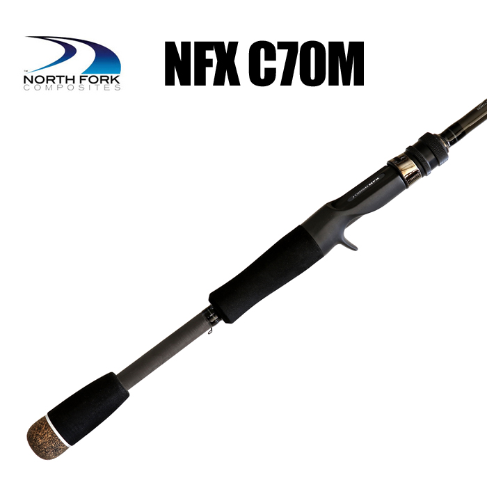 ノースフォークコンポジット、NFX C70M - ロッド
