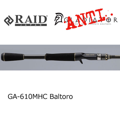 RAIDJAPAN ROD Gladiator Anti Bartolo GA-610MHC - 【Bass Trout ...