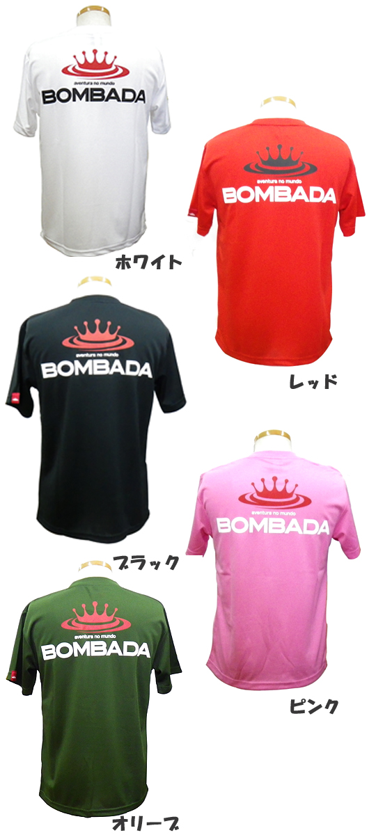 BOMBADA/ボンバダ Logotype Dry T-shirt/ロゴタイプドライTシャツ