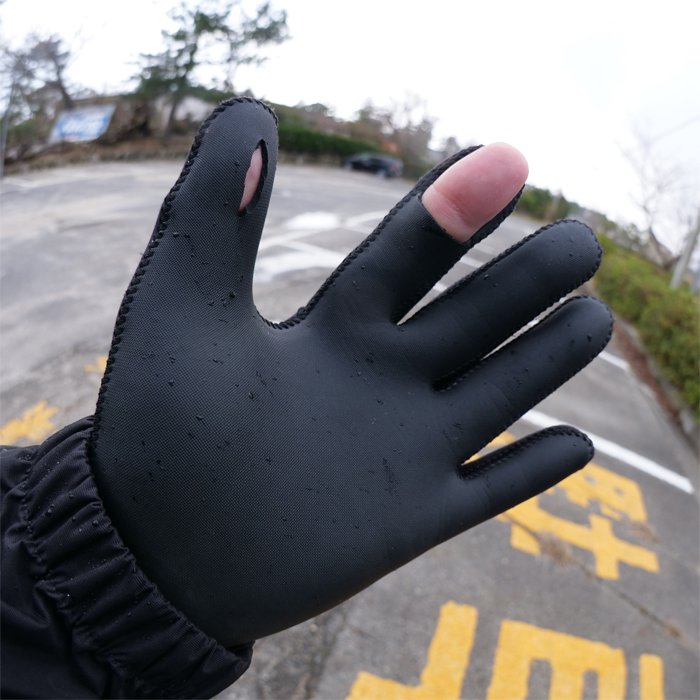 DRT Freeze Protex Neoprene Gloves (Black) - 【Bass Trout Salt lure fishing  web order shop】BackLash｜Japanese fishing tackle｜