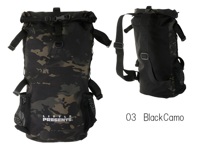 リトルプレゼンツ 防水バックパック S 20 LITTLE PRESENTS WATERPROOF BACK PACK -  【バス＆ソルトのルアーフィッシング通販ショップ】BackLash／バックラッシュ｜Japanese fishing tackle｜ルアー/釣具通販