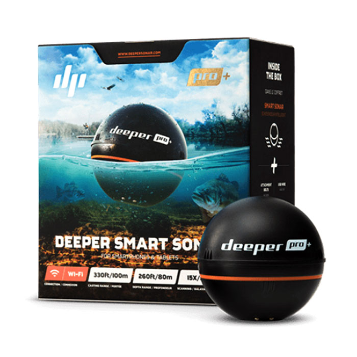 ディーパー プロプラス スマートソナー GPS内臓 deeper Smart Sonar