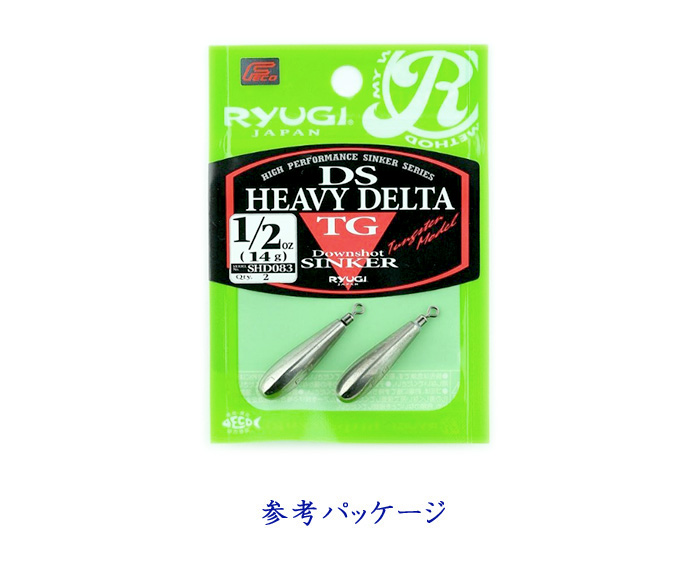 リューギ ダウンショットヘビーデルタタングステン 1/2oz 【SHD083】 Ryugi DS HEAVY DELTA TG -  【バス＆ソルトのルアーフィッシング通販ショップ】BackLash／バックラッシュ｜Japanese fishing tackle｜ルアー/釣具通販