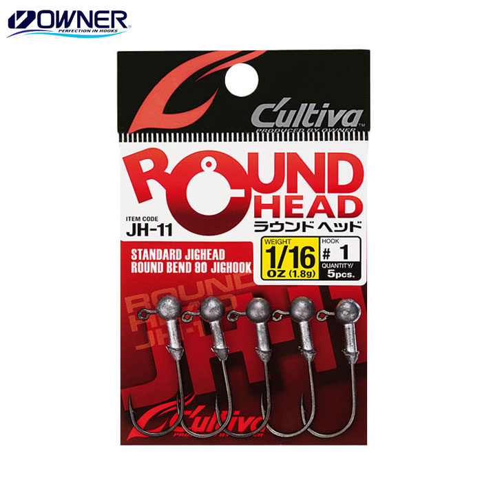 Owner Round Jig Heads