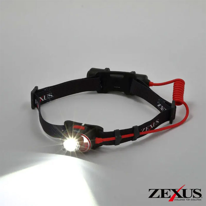 ゼクサス LEDヘッドライト ZX-R390 USB充電モデル 15周年限定ケース