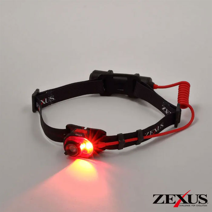 ゼクサス LEDヘッドライト ZX-R390 USB充電モデル 15周年限定ケース 