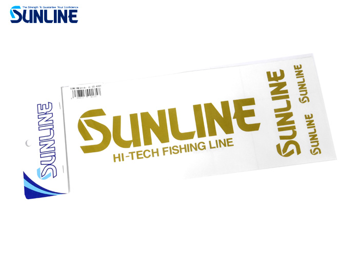 サンライン カッティングステッカー 小サイズ Sunline Sticker バス ソルトのルアーフィッシング通販ショップ Backlash バックラッシュ Japanese Fishing Tackle ルアー 釣具通販