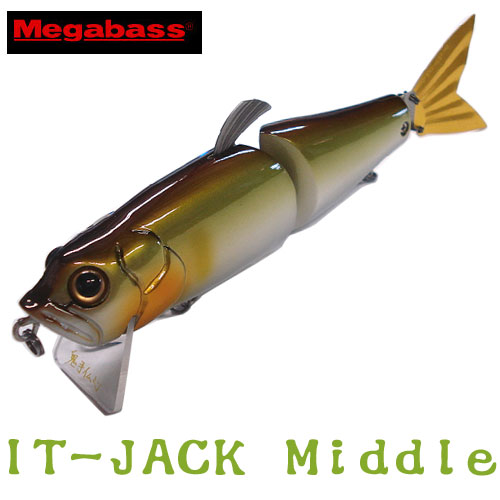 Megabass/メガバス IT-JACK Middle/ITジャックミドル - 【バス＆ソルト