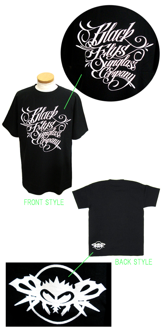 BLACK FLYS/ブラックフライ SCRIPTFLY TEE/スクリプトフライTシャツ