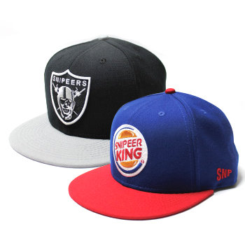 SNIPEER/スナイパー 『KING』 と『Juggler』SNAP BACK CAP/スナップ