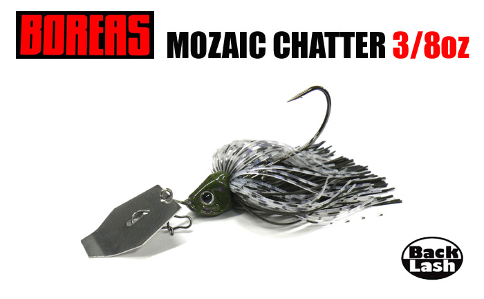 ボレアス モザイクチャター 3 8oz Boreas Mozaic Chatter バス ソルトのルアーフィッシング通販ショップ Backlash バックラッシュ Japanese Fishing Tackle ルアー 釣具通販